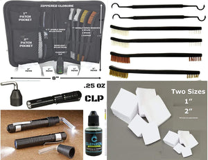 EDOG Mossberg Shotgun 30 Pc Cleaning Essentials Kit Schematic (Exploded View) 14x48 Padded Gun Work Surface Protector Mat GunMaster 13 PC 12 GA & 15 PC Tac Book w Bore Snake Swabs 3”Patches