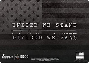 EDOG Premier 30 Pc Gun Cleaning System - United We Stand Honor & Pride Pistol ProMat, Range Warrior .22 .38 .357 9MM .45-20 PC & 12 PC Tac Book Range, Field & Bench Handgun Cleaning Essentials Kit