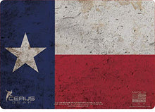Load image into Gallery viewer, Patriotic Lone Star State Texas Flag Cerus Gear Heavy Duty Pistol Cleaning 12x17 Padded Gun-Work Surface Protector Mat Solvent & Oil Resistant