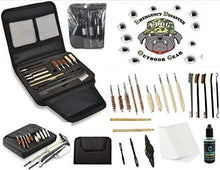 Load image into Gallery viewer, EDOG Springfield Armory XDs Promat &amp; 20 Pc Gunslinger Universal Handgun Cleaning Kit | Clenzoil CLP | Brushes | Mops | Patchs | Jags | .22 - .45 Caliber