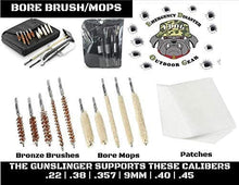 Load image into Gallery viewer, EDOG Gunslinger 20 PC Gun Cleaning Kit - Pistol Mat Compatible with Springfield Armory XDs Mod2 Tan - Schematic (Exploded View) Mat, Gunslinger Universal .22 .38 .357 9mm .40 &amp; .45 Caliber Kit