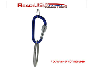 2 Three Inch (3") Extra Extra Large Jumbo Split Ring Key Rings Great for Multiple Keys, & XL Gear Janitor Contactors, Warehouse Managers, Apartment, Heavy Duty Nickel Plated Key Holder & Organizer