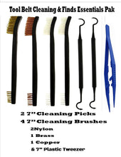 Load image into Gallery viewer, Metal Detector Accessories Pouch & Tool Bag Accessories Kit – Pouch |Belt | Sand Scoop & Brass Probe | Trowel | Snuffer, Treasure Gold & Metal Detecting Tools For After The Find Organized & Handy