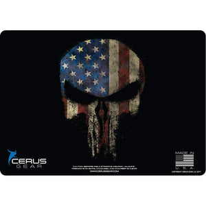 The Reaper CERUS Gear Angel of Death Promat Heavy Duty Pistol Cleaning 12x17 Padded Gun-Work Surface Protector Mat Solvent & Oil Resistant