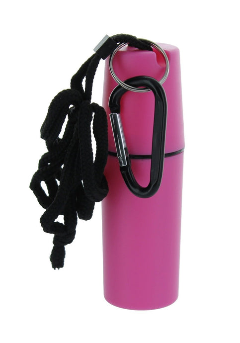 Waterproof Cigarette Tote with BIC Classic Lighter Carabiner - PINK