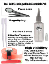 Load image into Gallery viewer, Metal Detector Accessories Pouch & Tool Bag Accessories Kit – Pouch |Belt | Sand Scoop & Brass Probe | Trowel | Snuffer, Treasure Gold & Metal Detecting Tools For After The Find Organized & Handy