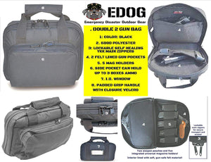 EDOG Springfield Armory XDs Mod 2 Promat & 11.5″ Double Gun Range Bag, Soft Padded & Compact & 28 PC Cleaning Essentials & Pro Mat Kit