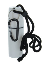 Load image into Gallery viewer, Waterproof Cigarette Tote with BIC Classic Lighter Carabiner - WHITE