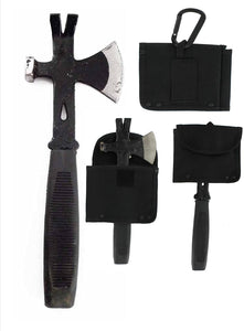 EDOG USA Hatchet & Sheath with Belt Loop & Carabiner - 13" 3-in-1 Survival Hatchet & Utility Tool