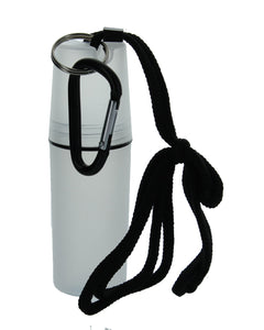 Waterproof Cigarette Tote with BIC Classic Lighter & Carabiner- SEMI CLEAR