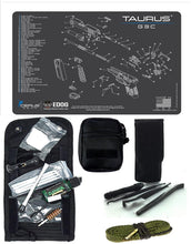 Load image into Gallery viewer, EDOG USA Pistolero 14 Pc 9MM.38 &amp; .357 Pc Gun Cleaning Kit - Compatible ForTaurus G3C - Schematic (Exploded View) Mat, Pistolero Caliber Specific 9 MM, 38 &amp; 358