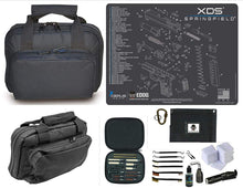 Load image into Gallery viewer, EDOG Springfield Armory XDs Promat &amp; 11.5″ Double Gun Range Bag, Soft Padded &amp; Compact &amp; 28 PC Cleaning Essentials &amp; Pro Mat Kit