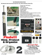 Load image into Gallery viewer, Metal Detector Accessories Pouch & Tool Bag Accessories Kit – Pouch |Belt | Sand Scoop & Brass Probe | Trowel | Snuffer, Treasure Gold & Metal Detecting Tools For After The Find Organized & Handy