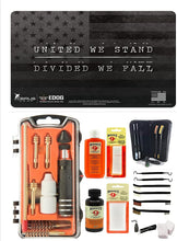 Load image into Gallery viewer, EDOG USA Outlaw 28 Pc Pistol Cleaning Kit - United We Stand Honor &amp; Pride Pistol ProMat, Calibers 9MM to .45 &amp; Tac Pak Pistol Cleaning Essentials Kit