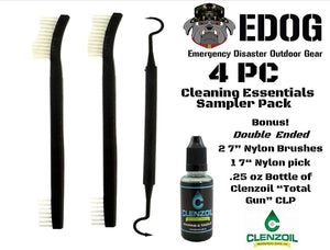 EDOG KimberTan Flat Dark Earth 5 PC Schematic (Exploded View) Heavy Duty Pistol Cleaning 12x17 Padded Gun-Work Surface Protector Mat Solvent & Oil Resistant & 3 PC Cleaning Essentials & Clenzoil