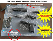 Load image into Gallery viewer, Springfield Armory XD Cerus Gear Schematic (Exploded View) Heavy Duty Pistol Cleaning 12x17 Padded Gun-Work Surface Protector Mat Solvent & Oil Resistant