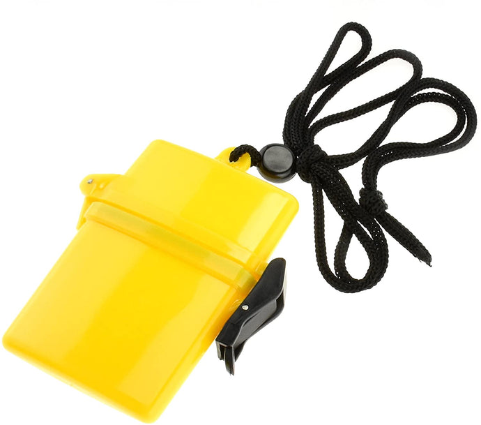 SE Waterproof Storage Container with Lanyard - WP686