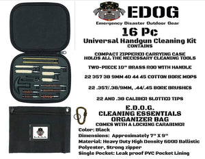 EDOG Springfield Armory Hellcat Promat & 11.5″ Double Gun Range Bag, Soft Padded & Compact & 28 PC Cleaning Essentials & Pro Mat Kit
