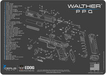 Load image into Gallery viewer, EDOG The Reaper Angel of Death Promat PPistol Cleaning Mat &amp; Range Warrior Handgun Cleaning Kit &amp; E.D.O.G. Tac Pak Cleaning Essentials