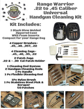Load image into Gallery viewer, EDOG Thin Blue Line Law Enforcement Promat Pistol Cleaning Mat &amp; Range Warrior Handgun Cleaning Kit &amp; E.D.O.G. Tac Pak Cleaning Essentials