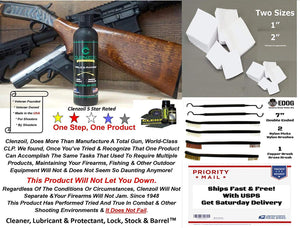 EDOG U.S. Flag America Honor & Pride Gun Cleaning Mat & R5 Handgun Pistol Range & Duty Bag & 28 Pc Handgun Cleaning Kit w Clenzoil CLP