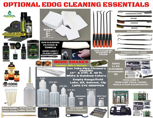 EDOG American Flag Lifestyle Series 5 Pc Schematic (Exploded View) Heavy Duty Rifle Cleaning 12”x 36” Padded Gun-Work Surface Protector Mat Solvent & Oil Resistant & 4 Pc Cleaning Essentials