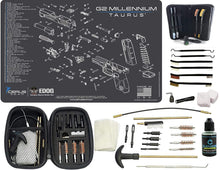 Load image into Gallery viewer, EDOG Taurus G2 (Exploded View) PPistol Cleaning Mat &amp; Range Warrior Handgun Cleaning Kit &amp; E.D.O.G. Tac Pak Cleaning Essentials