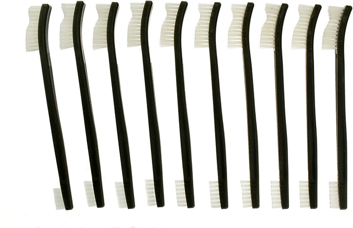 10-Piece Nylon Double-Ended Gun Cleaning Brush Set