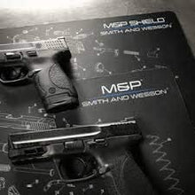 Load image into Gallery viewer, SIG P320 Schematic (Exploded View) Heavy Duty Pistol Cleaning 12x17 Padded Gun-Work Surface Protector Mat Solvent & Oil Resistant