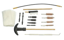 Load image into Gallery viewer, Range Warrior 18 PC Handgun Cleaning Kit For Calibers 22 357 38 9mm 40 &amp; 45 Rods. Brushes, Jags, Scraper, Picks, Patches &amp; Compact Zippered Case