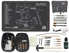 Load image into Gallery viewer, EDOG Glock G42 / G43 CERUS Gear Schematic (Exploded View) Pistol ProMat, Range Warrior .22 .38 .357 9MM .45-20 PC &amp; 12 PC Tac Book Range, Field &amp; Bench Handgun Cleaning Essentials Kit