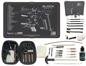 EDOG Glock Gen4 CERUS Gear Schematic (Exploded View) Pistol ProMat, Range Warrior .22 .38 .357 9MM .45-20 PC & 12 PC Tac Book Range, Field & Bench Handgun Cleaning Essentials Kit