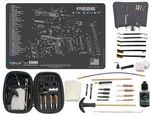 Load image into Gallery viewer, EDOG Sig P226 CERUS Gear Schematic (Exploded View) Pistol ProMat, Range Warrior .22 .38 .357 9MM .45-20 PC &amp; 12 PC Tac Book Range, Field &amp; Bench Handgun Cleaning Essentials Kit