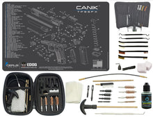 Load image into Gallery viewer, EDOG CANIK TP9 SFX CERUS Gear Schematic (Exploded View) Pistol ProMat, Range Warrior .22 .38 .357 9MM .45-20 PC &amp; 12 PC Tac Book Range, Field &amp; Bench Handgun Cleaning Essentials Kit