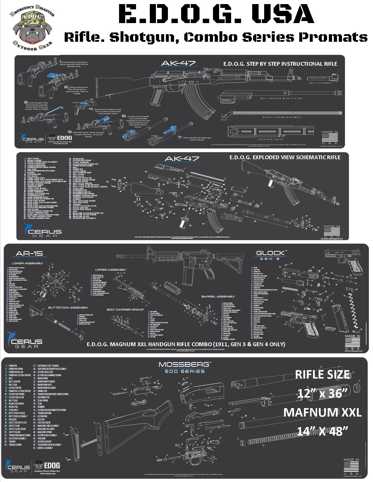 Exploded View Of Rifles H &K MP5 Rifle Schematic (Exploded View) Heavy Duty Rifle Cleaning 12X ...