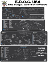 Load image into Gallery viewer, Ruger PC CARBINE gun Cleaning Mat - Schematic (Exploded View) Diagram Compatible With Ruger Mini-14 Series Rifle 3 mm Padded Pad Protects Your Firearm Magazines Bench Table Surfaces Oil Solvent Resistant