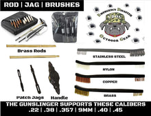 Load image into Gallery viewer, EDOG Smith &amp; Wesso M&amp;P Shield Promat &amp; 20 Pc Gunslinger Universal Handgun Cleaning Kit | Clenzoil CLP | Brushes | Mops | Patchs | Jags | .22 - .45 Caliber…