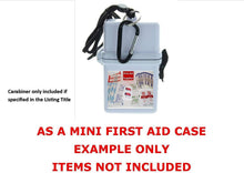 Load image into Gallery viewer, Readi USA Red Waterproof (Spills Splashes) Dry Box Case- Beach, Boat &amp; Pool - Money, Id, Key's Cigarettes N More - Travel Camping Hiking Geocache First Aid Organization &amp; Security