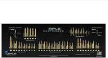 Load image into Gallery viewer, EDOG Top Gun XXL Top Handgun &amp; Rifle Cartridges Lifestyle Series Heavy Duty XXL Magnum Rifle Cleaning 12”x48” Padded Gun-Work Surface Protector Mat Solvent &amp; Oil Resistant &amp; 4 Pc Cleaning Essentials