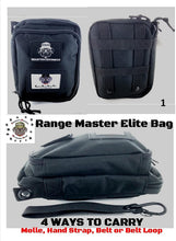 Load image into Gallery viewer, RangeMaster Elite EDC Bag Gun Cleaning Kit- Colorado State Flag Honor &amp; Pride Pistol Mat &amp; with Hoppes Gun Oil No.9 Solvent &amp; Patches Clenzoil CLP 10 Pc Cleaning Accessories Set