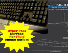 Load image into Gallery viewer, F-15 XL Hyper Fast 36 x12 Mousepad / Deskpad for Gaming, Office &amp; Home or As a Gun Cleaning Mat 3 mm Padded Pad Protect The (Exploded View) Diagram of F-15 Fighter 3 mm Thick