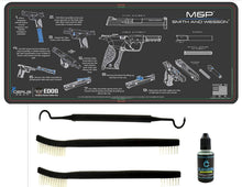 Load image into Gallery viewer, EDOG USA Compatible for Smith &amp; Wesson M&amp;P - 5 PC Cerus Gear Instructional Step by Step Heavy Duty Cleaning 12&quot;x27&quot; Padded Gun- Work Surface Protector Mat Solvent &amp; Oil Resistant