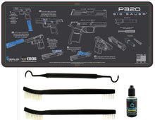 Load image into Gallery viewer, EDOG USA Compatible for Sig Sauer P320-5 PC Cerus Gear Instructional Step by Step Heavy Duty Cleaning 12&quot;x27&quot; Padded Gun- Work Surface Protector Mat Solvent &amp; Oil Resistant