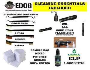 EDOG SIG P365 TAN Promat & 11.5″ Double Gun Range Bag, Soft Padded & Compact & 28 PC Cleaning Essentials & Pro Mat Kit