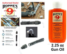 Load image into Gallery viewer, EDOG USA BANDIT 29 Pc Pistol Cleaning System - Compatible with Canik TP9 Elite Combat - Schematic (Exploded View) Mat, Range Warrior Universal .22 9mm - .45 Kit &amp; Clenzoil CLP &amp; Hoppes Gun Oil &amp; Patchs