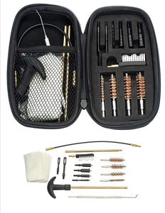 EDOG M17 Tan Flat Dark Earth CERUS Gear Schematic (Exploded View) Pistol ProMat, Range Warrior .22 .38 .357 9MM .45-20 PC & 12 PC Tac Book Range, Field & Bench Handgun Cleaning Essentials Kit