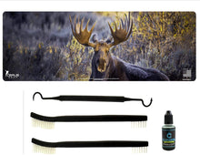 Load image into Gallery viewer, EDOGMoose Wildlife Series 700 5 Pc Schematic (Exploded View) Heavy Duty Rifle Cleaning 12”x 36” Padded Gun-Work Surface Protector Mat Solvent &amp; Oil Resistant &amp; 4 Pc Cleaning Essentials