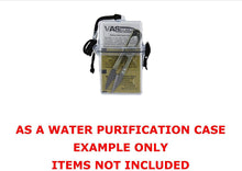 Load image into Gallery viewer, EDOG YELLOW TRAVEL / SURVIVAL WATERPROOF DRY “O” BOX LANYARD BINER &amp; ICE CARD