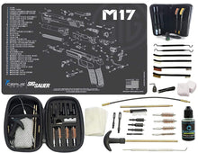 Load image into Gallery viewer, EDOG SIG M17 (Exploded View) PPistol Cleaning Mat &amp; Range Warrior Handgun Cleaning Kit &amp; E.D.O.G. Tac Pak Cleaning Essentials