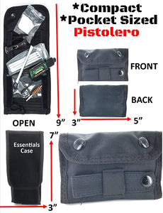 EDOG USA Pistolero 14 Pc .40 / .45 Caliber Gun Cleaning Kit - Compatible for Walther PPQ - Tan - Schematic (Exploded View) Mat, Pistolero Caliber Specific 40 & 45